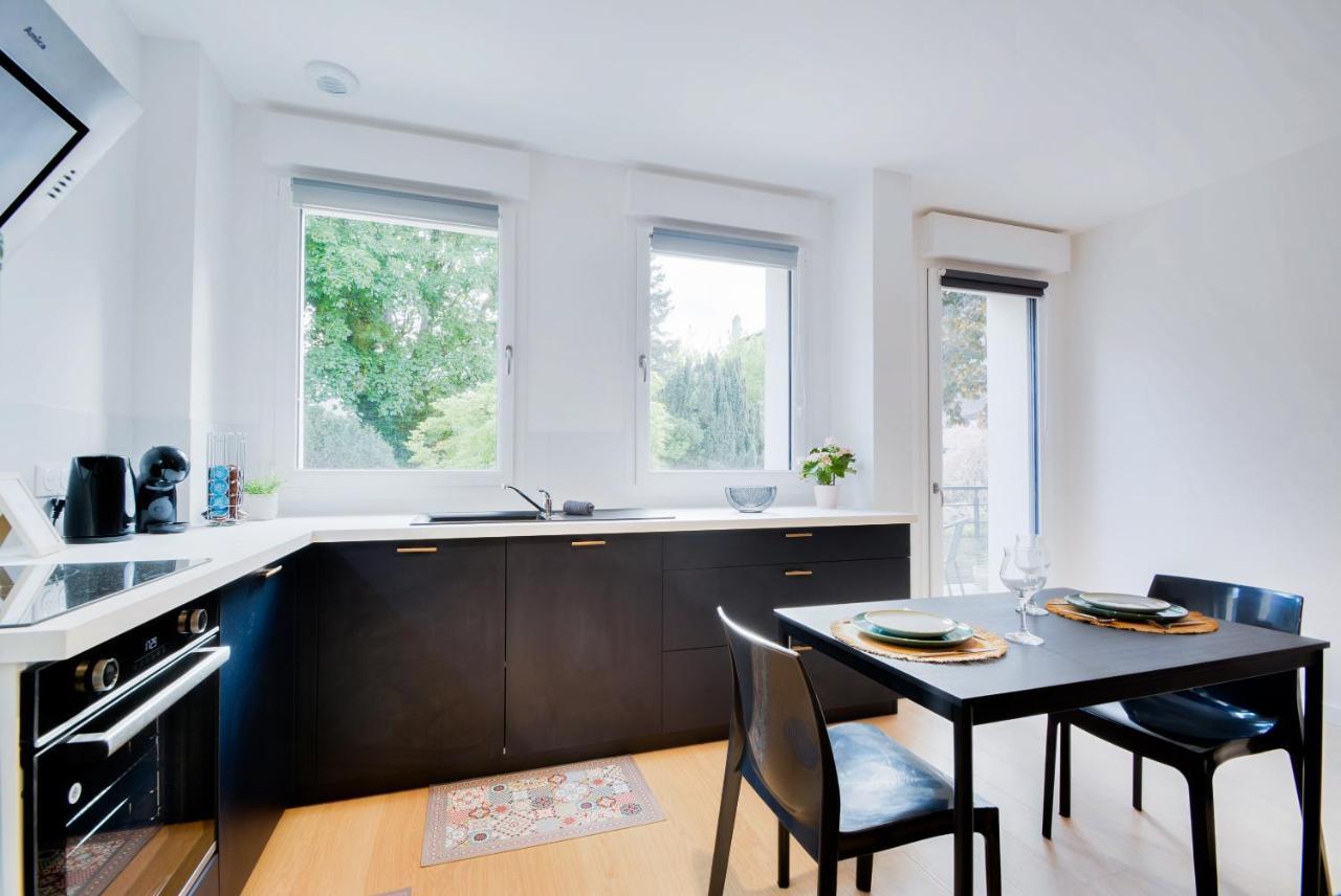 Appartement Balcon Garage Centre Gare Nancy Dış mekan fotoğraf